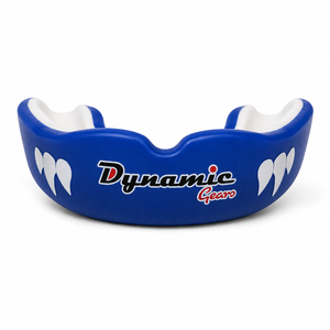 Protector Bucal Deportivo Ajustable, Ecológico, de EVA Azul, Marca Dynamic Gears, para Boxeo, Unisex, Ligero, para Adultos - Product Image 1