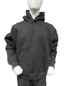 เสื้อฮู้ดดี้โอเวอร์ไซส์สตรีทแวร์ผ้าฟลีซคอตตอน 100% คุณภาพสูงสั่งทำพิเศษสำหรับทุกเพศ - Product Image 2