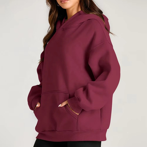 Custom Wholesale <b>Women's</b> Oversized <b>Hoodies</b> <b>Long</b> Sleeve Oversized <b>Women</b> <b>Hoodies</b> Plus Size <b>Women</b> <b>Hoodies</b> with OEM Services - Product Image 5