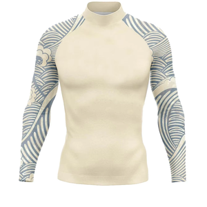 Trendy Women's MMA Rash Guard <b>Long</b> Sleeve Fitness Yoga Compression Shirt - Product Image 1