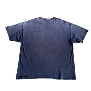 Camiseta Personalizada con Bolsillo y Efecto Desgastado por el Sol para Hombre, con Salpicaduras de Pintura, Estilo Oversize, Suave, 100% Algodón, Venta al Por Mayor OEM para Unisex - Product Image 2