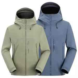 Veste imperméable et coupe-vent haute performance 3L pour l'extérieur, idéale pour le printemps et l'automne, vente en gros - Product Image 1