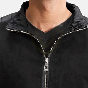 Chaqueta de Gamuza para Hombre, Estilo Casual Urbano, Colección de Invierno de Alta Calidad, Forro Polar Interior, Chaqueta de Cuero con Cierre - Product Image 6