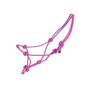 Laisse d'entraînement réglable en corde de nylon tressée personnalisée pour cheval, laisse douce à nœuds pour l'équitation - Product Image 3