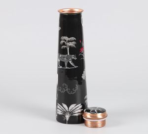 Tapa para Botella de Agua de Diseño Clásico, Hecha a Mano, Personalizada, Ecológica, de Cobre Martillado, a Prueba de Fugas, Libre de BPA, Suministro Directo de Fábrica SKI - Product Image 2