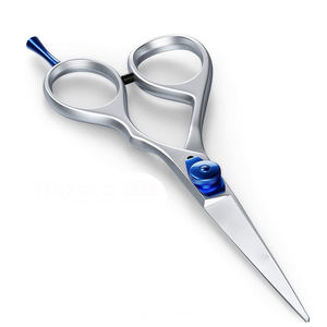 กรรไกรตัดผมสำหรับช่างตัดผมมือขวา คุณภาพสูง ขายส่ง ทำจากสแตนเลส ทรงตรง ไม่พับได้ ใบมีดคม - Product Image 2