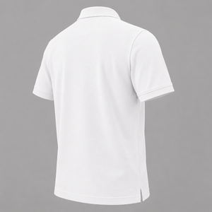เสื้อเชิ้ตผู้ชายมีกระเป๋าปักลาย ผ้าฝ้ายถัก 100% ระบายอากาศได้ดี ทรงเข้ารูป สวมใส่สบาย เหมาะสำหรับใส่ทำงานและเล่นกอล์ฟ แขนสั้น - Product Image 6