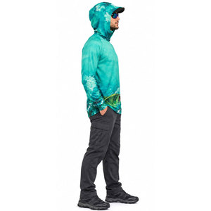 High Quality Fishing <b>Shirt</b> for Men Quick-Drying Breathable Fishing <b>Shirts</b> Long-Sleeved Custom Design Fishing Wear Leisure Tops - Product Image 4