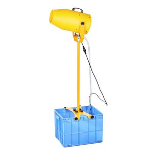 Canon à mousse pour fête, portée de pulvérisation de 16,40 pieds, réservoir d'eau de 74 QT, machine à bulles verticale stable de 9,84 pieds, machine à mousse - Product Image 1