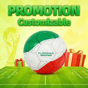 Balones de Fútbol Promocionales Personalizados Más Vendidos, Balones de Fútbol Promocionales de Cuero a Precio Razonable - Product Image 3