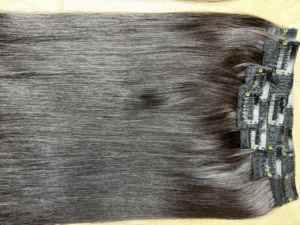 Super vente! 100% droite, cuticule alignée, double pince à cheveux sans couture, longueur de cheveux humains vietnamiens 8-32" - Product Image 4