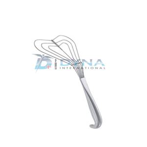 Rétracteur pulmonaire Allison, largeur de la spatule 132 mm, longueur 26 cm, acier inoxydable, instruments chirurgicaux cardiovasculaires - Product Image 5