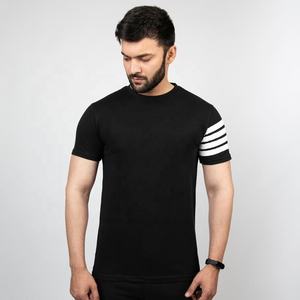 เสื้อยืดผ้าคอตตอน100% สุดเท่สำหรับเด็ก220กรัมสำหรับผู้ชายเสื้อยืดทรงหลวมแบบเรียบ - Product Image 2