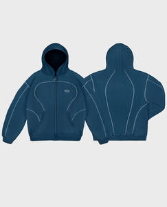 Ensemble de survêtement unisexe Hip Hop Y2K Streetwear, imprimé camouflage, avec sweat à capuche à cordon de serrage doublé polaire et pantalon de survêtement 100% coton - Product Image 4