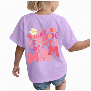 Camiseta de Manga Corta con Cuello Redondo, 100% Algodón, Tejido Casual, Ecológico, Antiencogimiento, Secado Rápido, Antipilling, Transpirable, Tallas Grandes, Estampada - Product Image 6