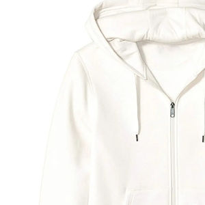 Sudadera con capucha y cremallera para hombre, estilo urbano, 100% algodón, forro polar, suave y cálida, corte regular, cremallera completa, logotipo personalizado, OEM, ODM, marca privada - Product Image 4