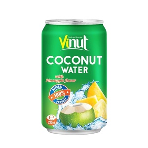 Eau de coco pure naturelle en bouteille PET 500ml sans sucre ajouté prête à boire VINUT pour les distributeurs en gros et les importateurs - Product Image 1