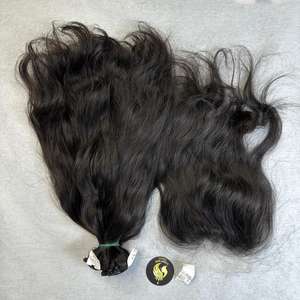 Trama de piel de estilo de pelo vietnamita ondulado natural trama de máquina doble 100 gramos/pieza para todos los colores - Product Image 6