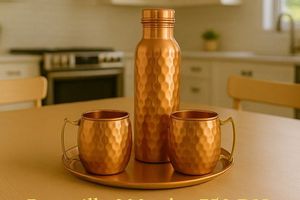 Luxury Copper Mule <b>Mug</b> Packaging <b>Box</b> With Magnetic Closure For Premium Gift Presentation And Secure Product Storage - Product Image 3