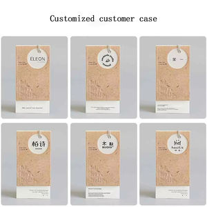 ป้ายแขวนเสื้อผ้าแบบพับได้พรีเมียมสั่งทำพิเศษ พร้อมพิมพ์โลโก้ สำหรับเสื้อผ้าสตรี ป้ายเสื้อผ้าหรูหรา โดย Boxit.pk - Product Image 4