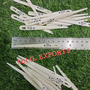 Juego de Agujas de Tejer de Hueso Hechas a Mano, Herramientas Duraderas de Ganchillo y Tejer para Artesanos, Proyectos DIY y Artesanía Tradicional - Product Image 4
