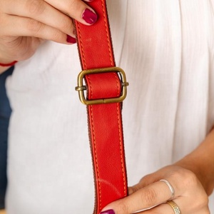 Femmes Vintage Tan véritable daim cuir botte point sac à bandoulière unique Laser gaufrage concepteur sac à main Western peau de vache cheveux - Product Image 5