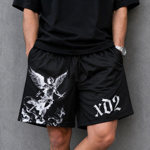 Service OEM, shorts décontractés pour hommes, couleur unie, style tendance, 100% coton, séchage rapide, shorts décontractés pour hommes, confortables - Product Image 1