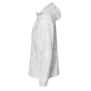 Veste softshell blanche à capuche pour femme, résistante à l'eau, avec fermeture éclair, poches, coupe classique, pour toutes les saisons, vêtements d'extérieur - Product Image 5