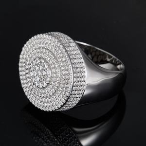 GRA Certified Moissanite <b>Ring</b> 925 Sterling Silver 18K Gold Plated Luxury Unisex <b>Men</b> Women Children Wedding Engagement Jewelry - Product Image 3