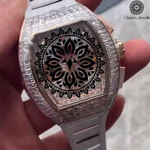 Montre de luxe pour homme en acier inoxydable 40 mm, cadran saphir, mouvement mécanique analogique, étanche 10 bars, date automatique, fermoir déployant - Product Image 1