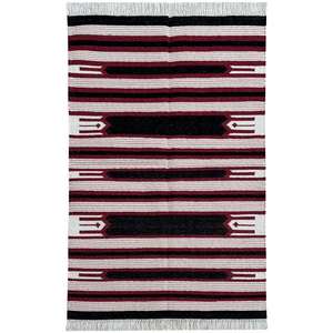 Alfombras de suelo de algodón tejidas a mano de estilo bohemio a rayas Chic étnico único para alfombras y juegos de estética de habitación colorida modelo 060 - Product Image 2