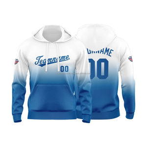 Sweat-shirt à capuche surdimensionné personnalisé pour homme, en polyester épais, col montant, streetwear de haute qualité, brodé, uni, hiver - Product Image 1