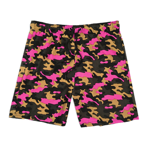 Shorts en maille imprimés par sublimation, vêtements de sport personnalisés en polyester pour la salle de sport, respirants, séchage rapide, fournisseur OEM ODM - Product Image 5