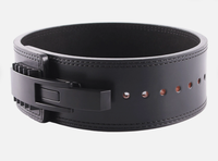 Ceinture de musculation à levier en cuir de vachette et néoprène, robuste, antidérapante, avec soutien lombaire, protection professionnelle, unisexe, pour la musculation