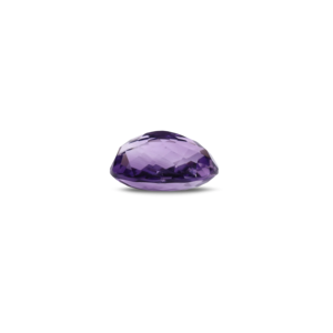 Natural Oval Cut Amethyst Loose Gemstone 6.6 Carat for Fine Jewelry - Product Image 3
