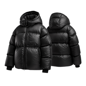 Chaqueta Acolchada con Capucha Extra Grande para Hombre TACHTICAL STANDARD, Chaqueta de Invierno Premium Transpirable con Forro de Algodón, Ropa de Calle - Product Image 1