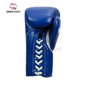 Guantes de Boxeo Personalizados de Diseño Profesional, Cuero Vacuno de Alta Calidad, Impresión de Alta Calidad, Guantes de Entrenamiento de Kick Boxing - Product Image 3