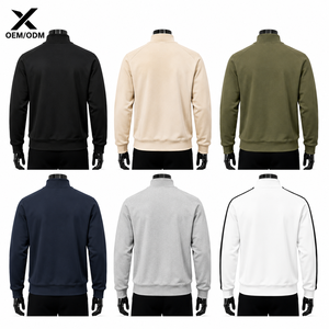 Sudadera Deportiva X Sports City para Hombre, Cuello Alto, Cuello de Tortuga, 100% Algodón, Estilo Casual, Deportivo, Urbano, Otoño - Product Image 2
