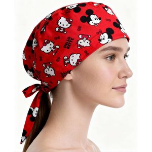 Chapeau d'infirmière élégant et respirant avec lien réglable pour infirmières, médecins et personnel hospitalier - Product Image 2