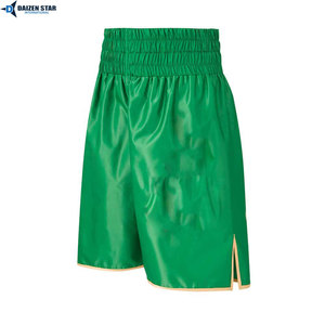 Custom Logo Men’s Boxing Shorts Lightweight Breathable Polyester Muay Thai Training Fight Shorts Wholesale - Product Image 6