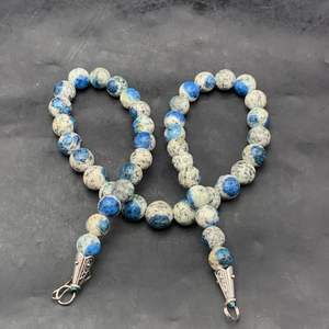 Cuentas de Piedra K2, Azurita Rara, Granito, Cristal Curativo, Gemas Naturales para Fabricación al por Mayor - Product Image 2