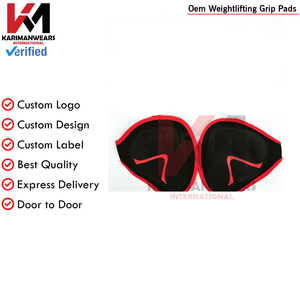 Custom Team Grip Pad Men Women Gym Weightlifting Deadlift OEM Supplier - Product Image 6