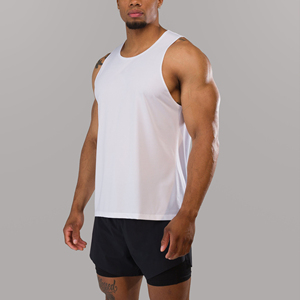 <b>Men</b> Workout Fitness Stringer Undershirts Top Summer <b>Men's</b> Clothing Gym Fitness Tank Tops <b>Singlet</b> Custom Color - Product Image 6