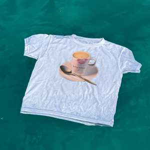 Camiseta Corta Ajustada para Mujer, Ultra Suave, de Algodón Elástico, Corte Minimalista, Manga Corta, Top de Moda, OEM Personalizado - Product Image 3