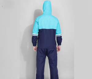 Manufacturer Waterproof 10,000mm Winter Casual <b>Rain</b> Suit for Men Breathable Lightweight Moisture-Wicking Hooded Pants Reversible - Product Image 3