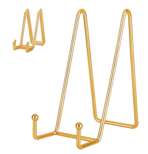 Support à vaisselle en laiton fait main, finition or de luxe, produit de haute qualité, très demandé pour la cuisine - Product Image 3