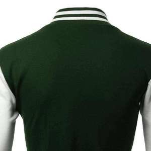 Wholesale Custom Men's Coated Varsity <b>Jacket</b> Stand Collar Waterproof Breathable High Quality Professional <b>Long</b> Sleeve - Product Image 3