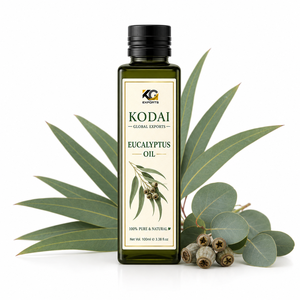 Aceite de eucalipto Kodai 100% puro, aceite esencial herbal natural para el cuidado de la piel y aromaterapia - Product Image 1