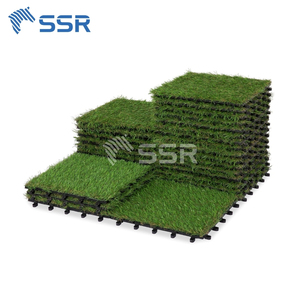SSR VINA - Loseta de Césped Artificial Encastrable - Suelo Exterior DIY para Balcón, Patio y Jardín, Fácil Instalación, Drenaje Duradero - Product Image 3