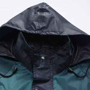 Traje Impermeable para Hombre, Chaqueta con Capucha y Pantalones, Conjunto de Poliéster para Senderismo, Camping y Uso Casual al Aire Libre - Product Image 6